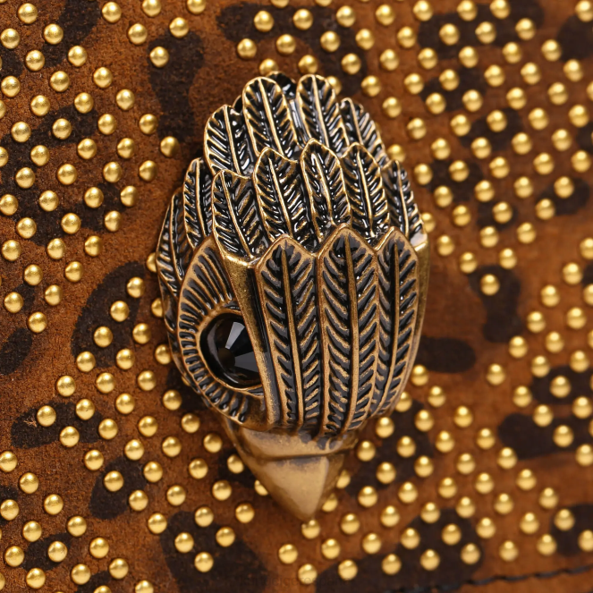 Kurt Geiger mujer bandolera pequeña london shoreditch 2LPR138 | bolsas combinación marrón oscuro